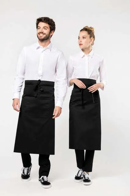 Șorț Kariban Polycotton Extra-Long KA8004 · 190 g/m², bumbac / poliester