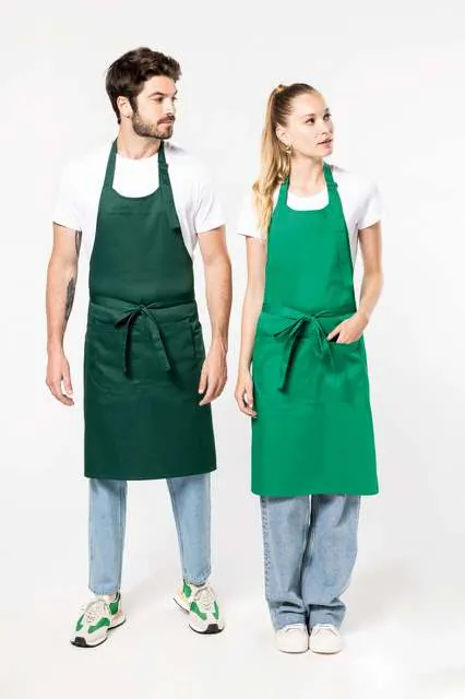 Șorț Kariban Polyester Cotton Pocket KA890 · 190 g/m², bumbac / poliester
