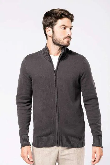 Pulover bărbați Kariban Cardigan KA971 · 425 g/m², bumbac
