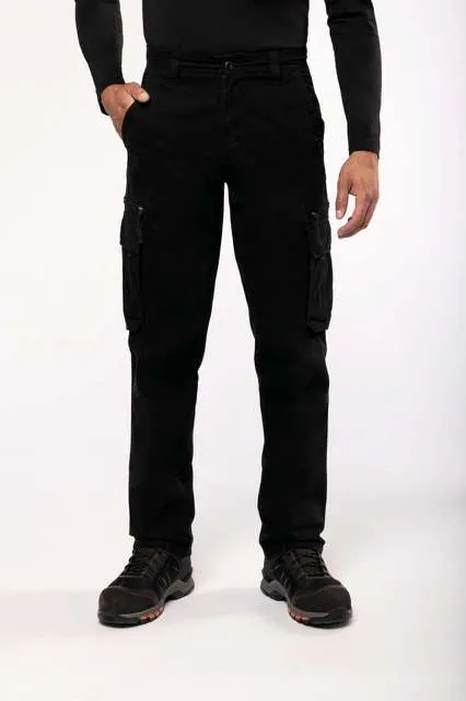 Pantaloni de lucru bărbați Kariban Multi Pocket KASP105 · 270 g/m², bumbac