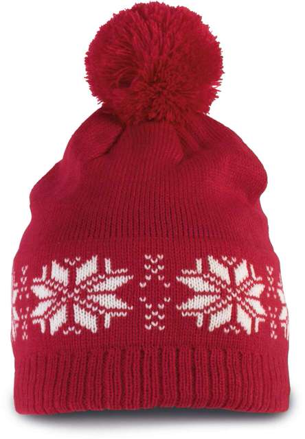 Căciulă K-UP Fair Isle Knit KP540 · acril