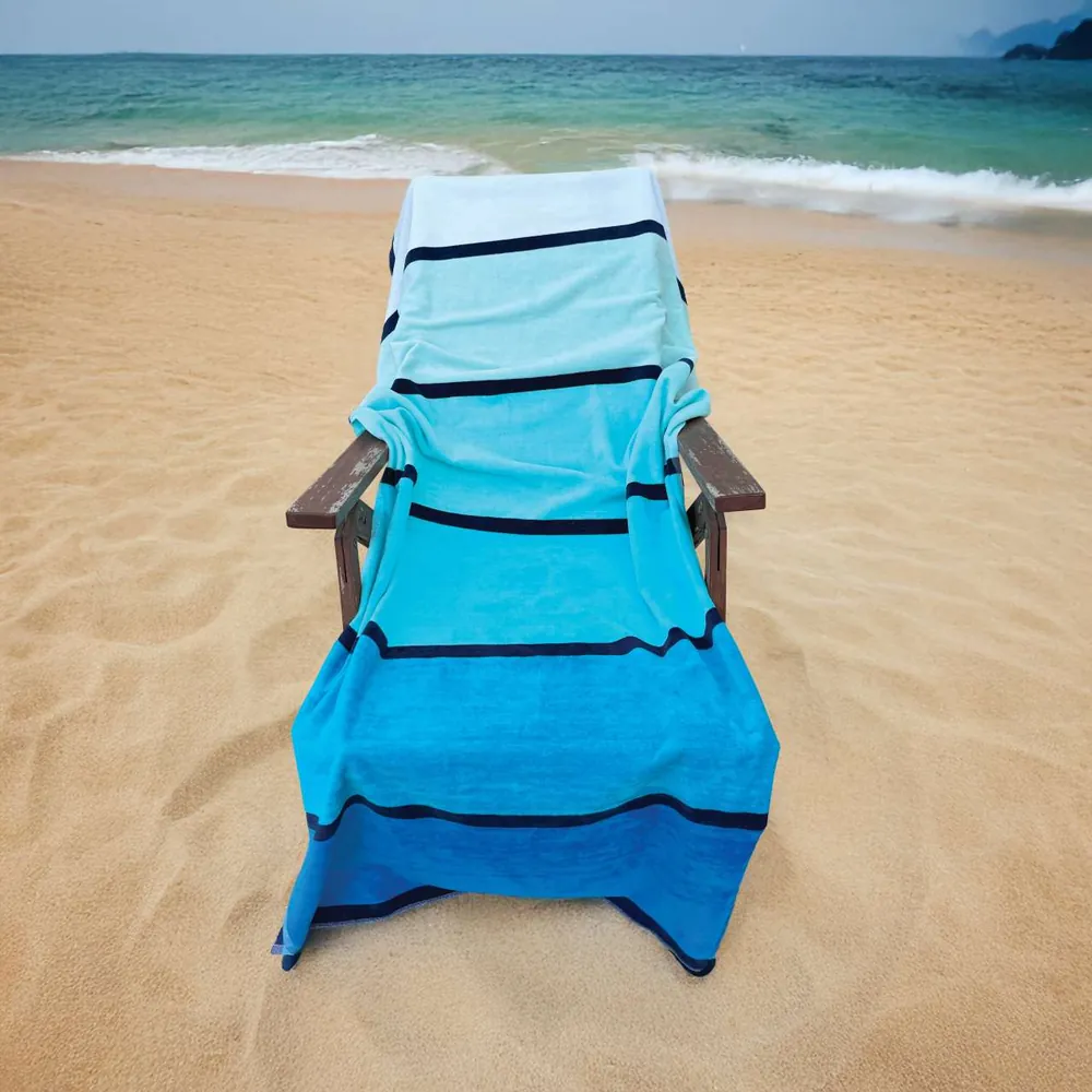 Prosop Olima „Turquoise Wave Beach Velour OLV4010 · bumbac