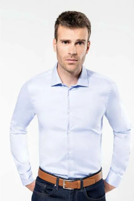 Cămașă bărbați Kariban Premium Pinpoint Oxford PK502 · 150 g/m², bumbac