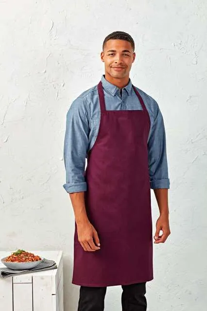 Șorț Premier 100% Organic Cotton PR102 · 240 g/m², bumbac / bumbac organic