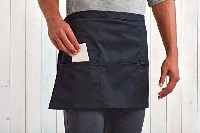Șorț Premier Pocket Waist PR105 · 195 g/m², bumbac / poliester