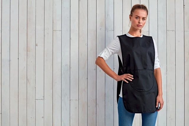Șorț damă Premier Length Pocket Tabard PR172 · 195 g/m², bumbac / poliester