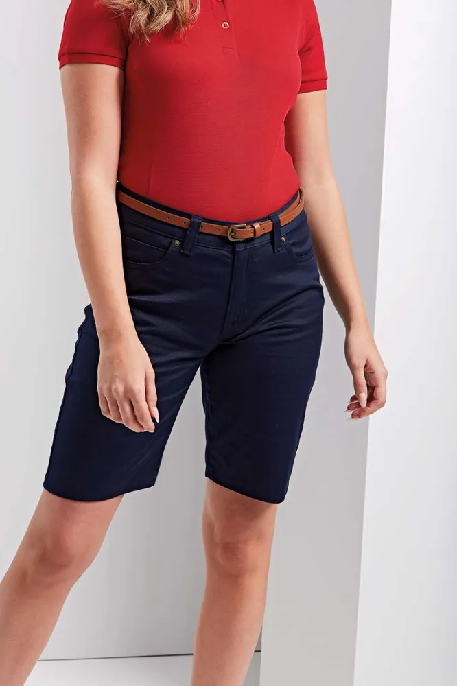 Pantaloni scurți damă Premier Performance Chino PR572 · 260 g/m²