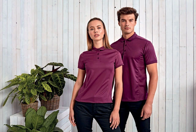 Tricou polo bărbați Premier Coolchecker Pique PR615 · 155 g/m², poliester