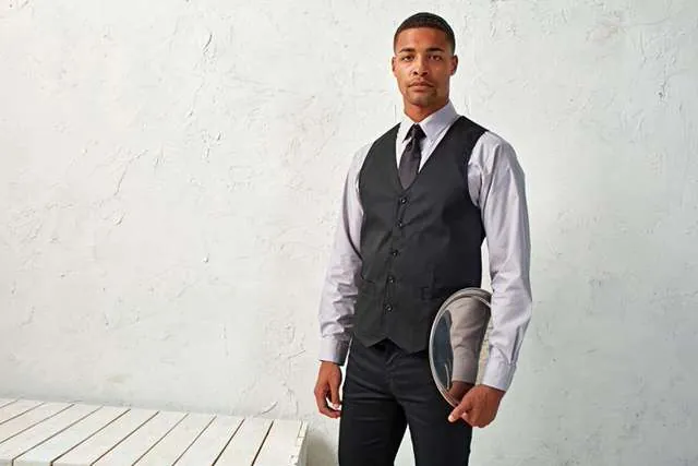 Vestă bărbați Premier Hospitality Waistcoat PR620 · 195 g/m², bumbac / poliester