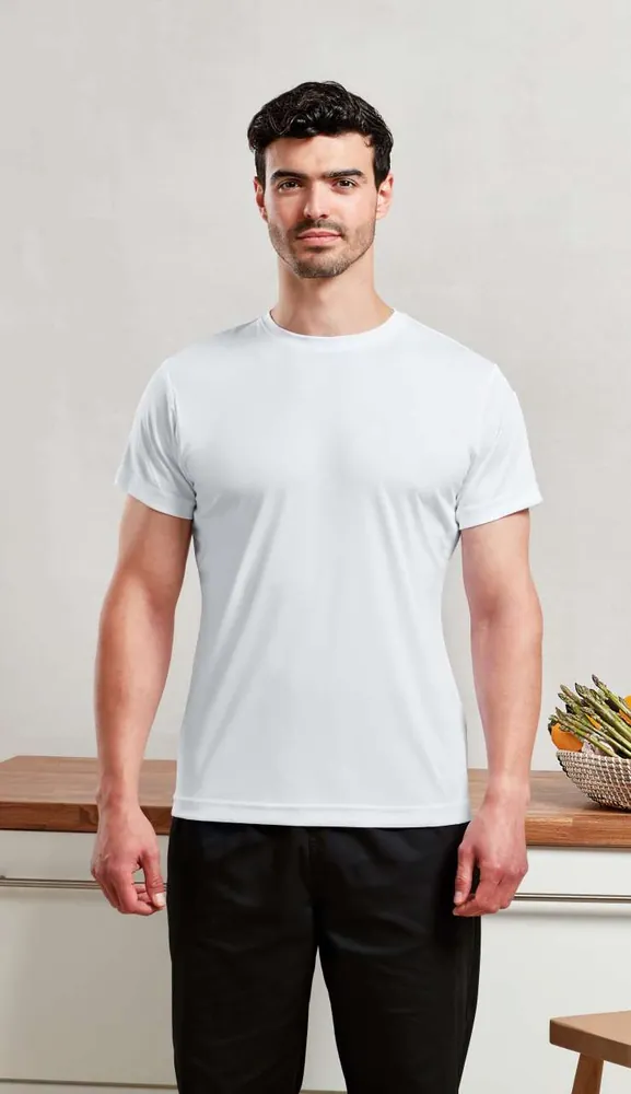 Tricou sport Premier Coolchecker Chefs PR649 · 135 g/m², poliester