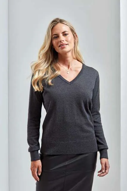 Pulover damă Premier Knitted PR696 · bumbac / acril