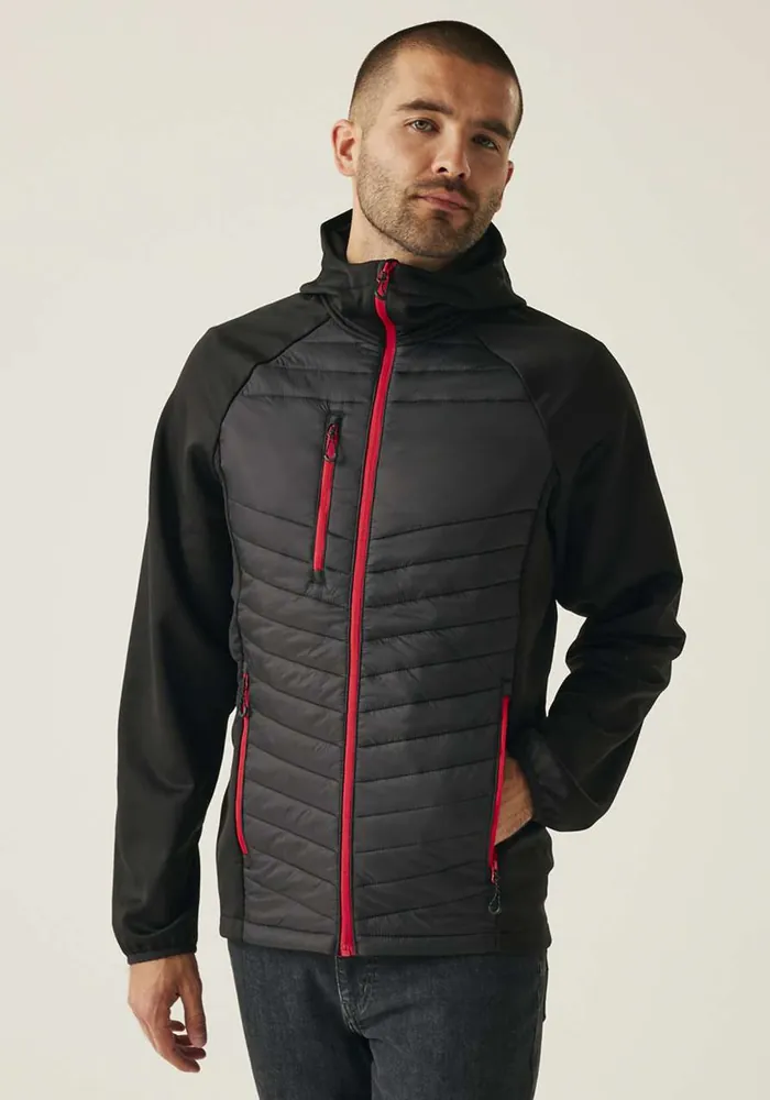 Jachetă Regatta Navigate Hybrid RETRA549 · 235 g/m², poliester / poliester reciclat