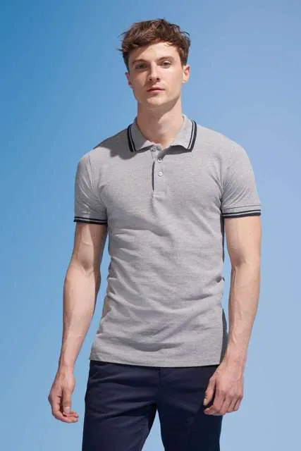 Tricou polo bărbați SOL'S Pasadena SO00577 · 200 g/m², bumbac