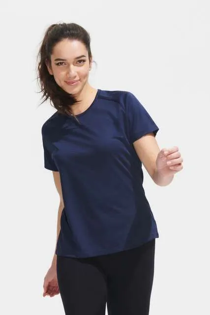 Tricou sport damă SOL'S Sporty SO01159 · 140 g/m², poliester