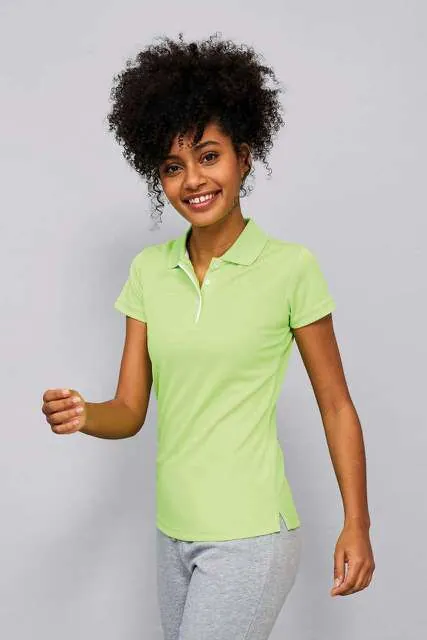 Tricou polo damă SOL'S Performer SO01179 · 180 g/m², poliester