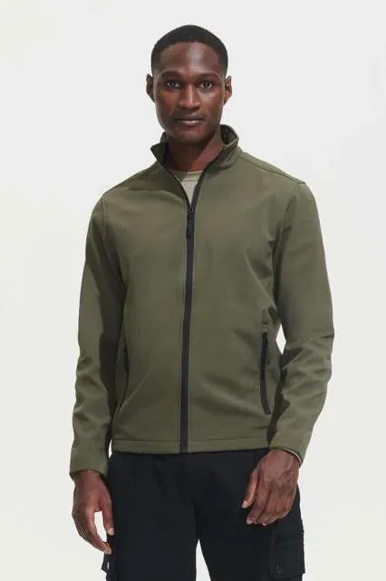 Geacă softshell bărbați SOL'S Race SO01195 · 280 g/m², poliester / elastan