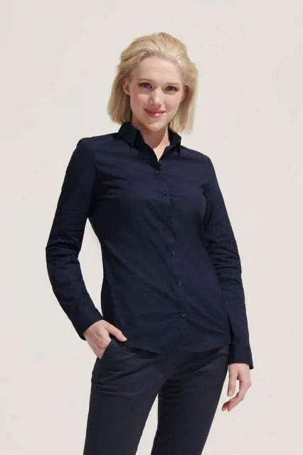 Cămașă damă SOL'S Blake SO01427 · 120 g/m², bumbac / elastan