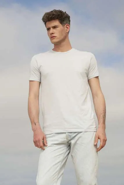 Tricou pentru barbati, din jerseu, cu decolteu rotund - Sol'S Martin Men