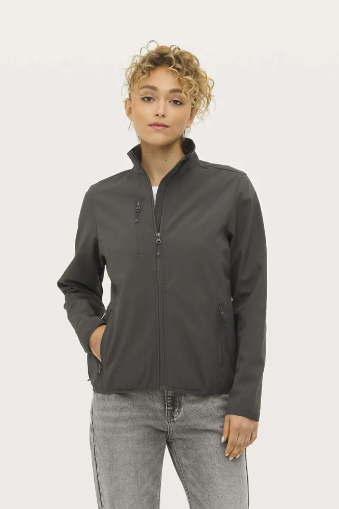 Geacă softshell damă SOL'S Falcon SO03828 · 270 g/m², poliester / poliester reciclat