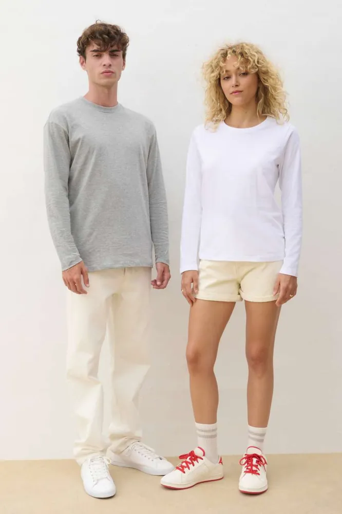 Tricou cu mânecă lungă damă SOL'S Monarch SO04443 · 150 g/m², bumbac