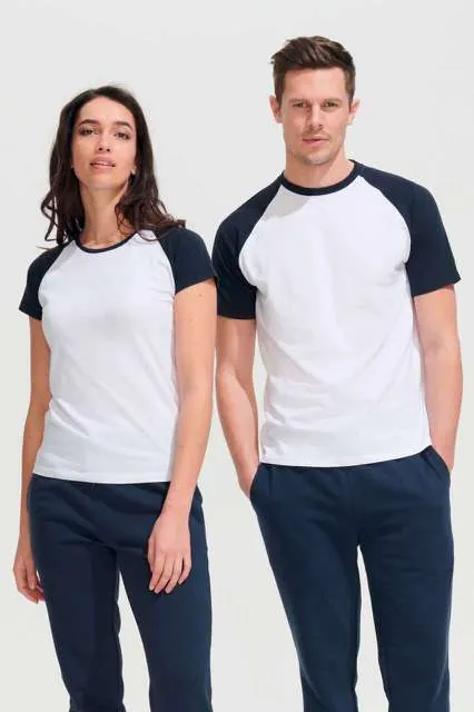 Tricou pentru barbati, cu maneci raglan, in 2 culori - Sol'S Funky • 150 g/m², 100% Bumbac, SOL'S