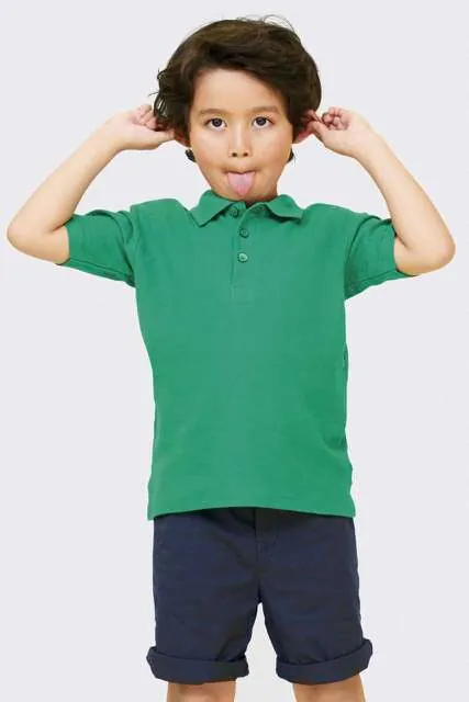 Tricou polo copii SOL'S II SO11344 · 170 g/m², bumbac