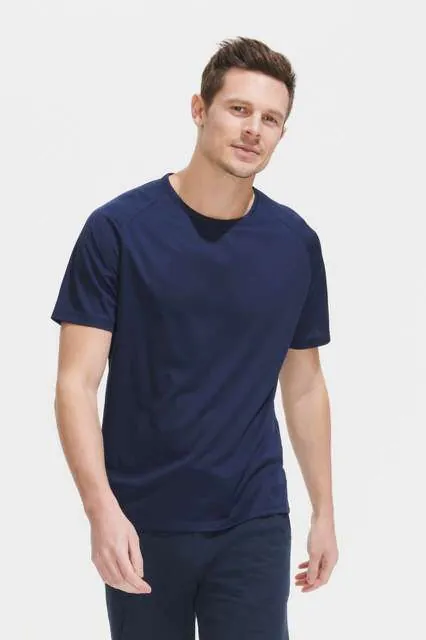 Tricou sport bărbați SOL'S Sporty SO11939 · 140 g/m², poliester