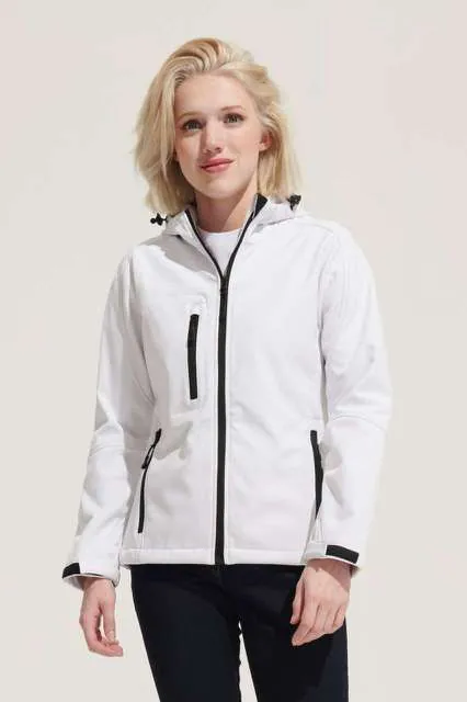 Geacă softshell damă SOL'S Replay SO46802 · 340 g/m², poliester / elastan