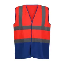 Fluro Red/Royal Blue