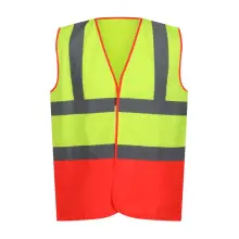 Fluro Yellow/Red