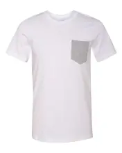 White/Athletic Heather