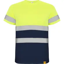 Albastru marin/galben fluor