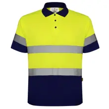 Albastru marin/galben fluor