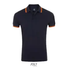 French Navy/Neon Orange