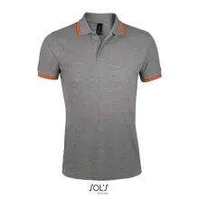 Grey Melange/Orange