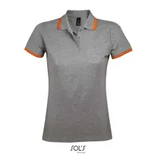 Grey Melange/Orange