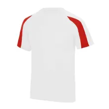 Arctic White/Fire Red