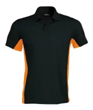 Black/Orange
