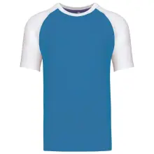 Aqua Blue/White