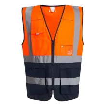 Orange/Navy