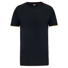 Black/Orange