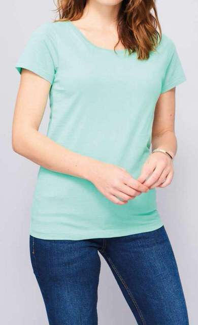 SOL'S MIA WOMEN'S ROUND-NECK FITTED T-SHIRT